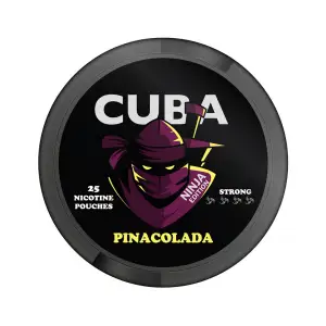 30mg Cuba Ninja Nicotine Pouches - Pina Colada